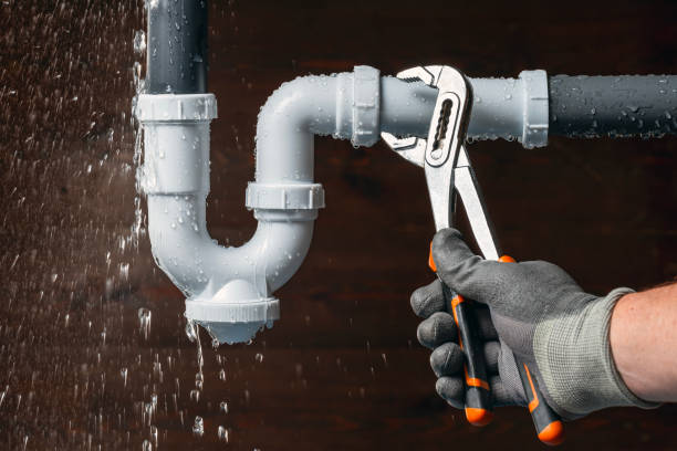 Professional Drain Cleaning technician working in Pitcairn, PA